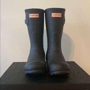 Hunter Boots Short Matte Black